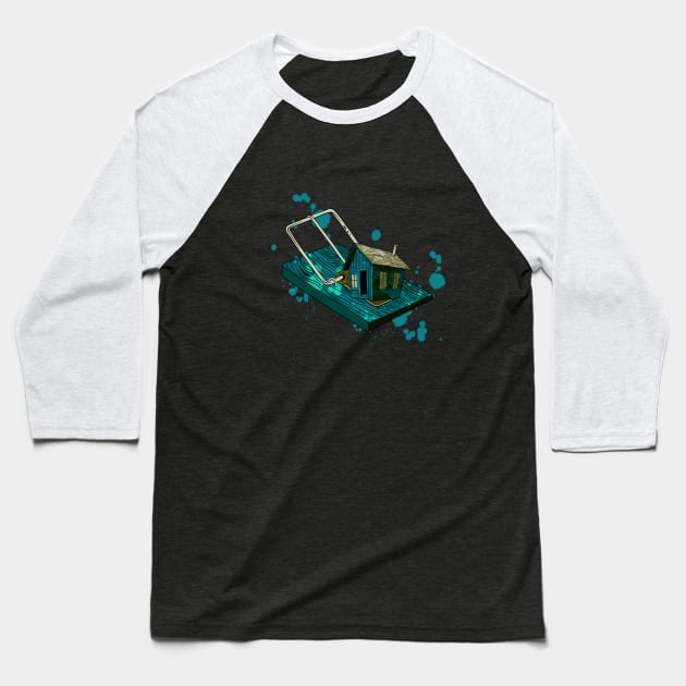 Trap Baseball T-Shirt by SMSVISUS